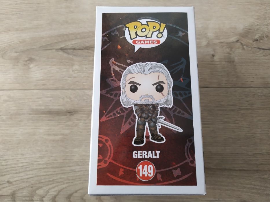 Figurka Funko Pop GERALT - 2018 - IDEALNA!