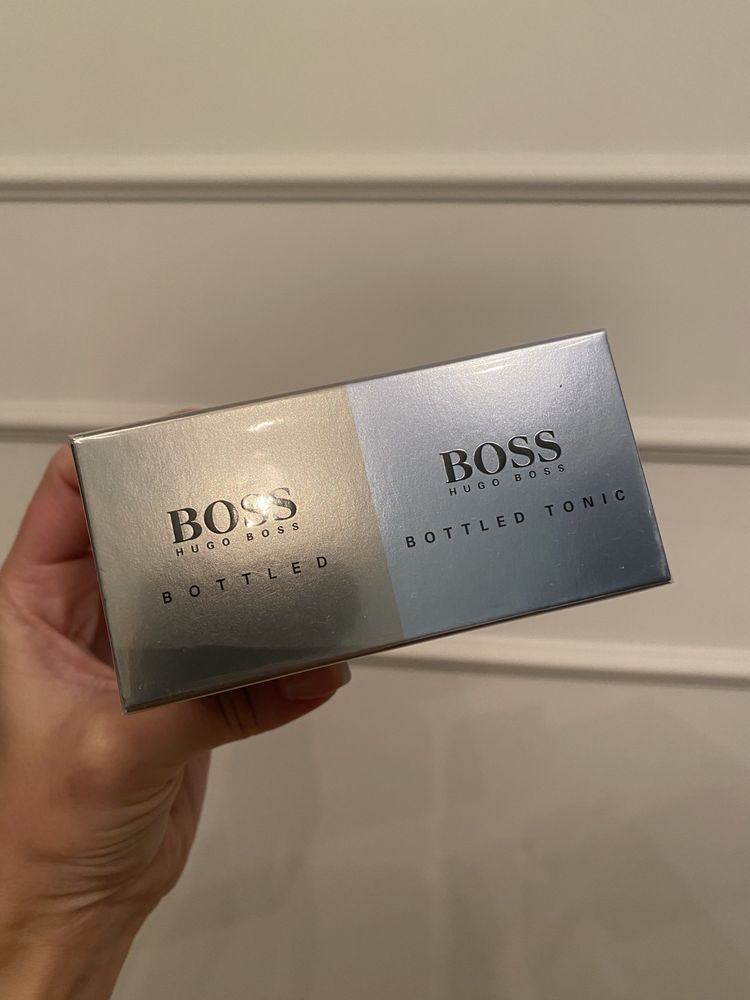 Perfumy męskie Hugo Boss Bottled i Bottled Tonic zestaw 60 ml