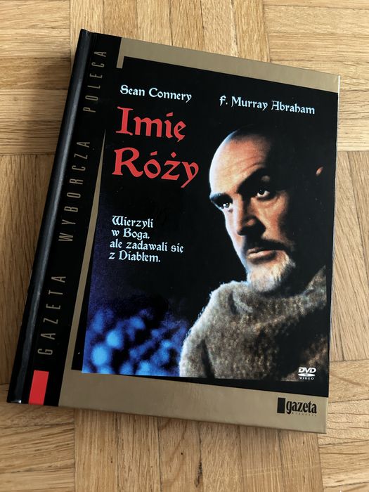 imię róży dvd z książeczką