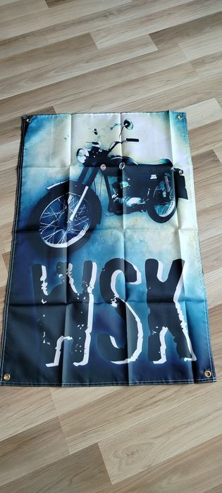 Plakat, baner  WSK B1,B3, wfm osa, sokół 125, materiał 90x60cm