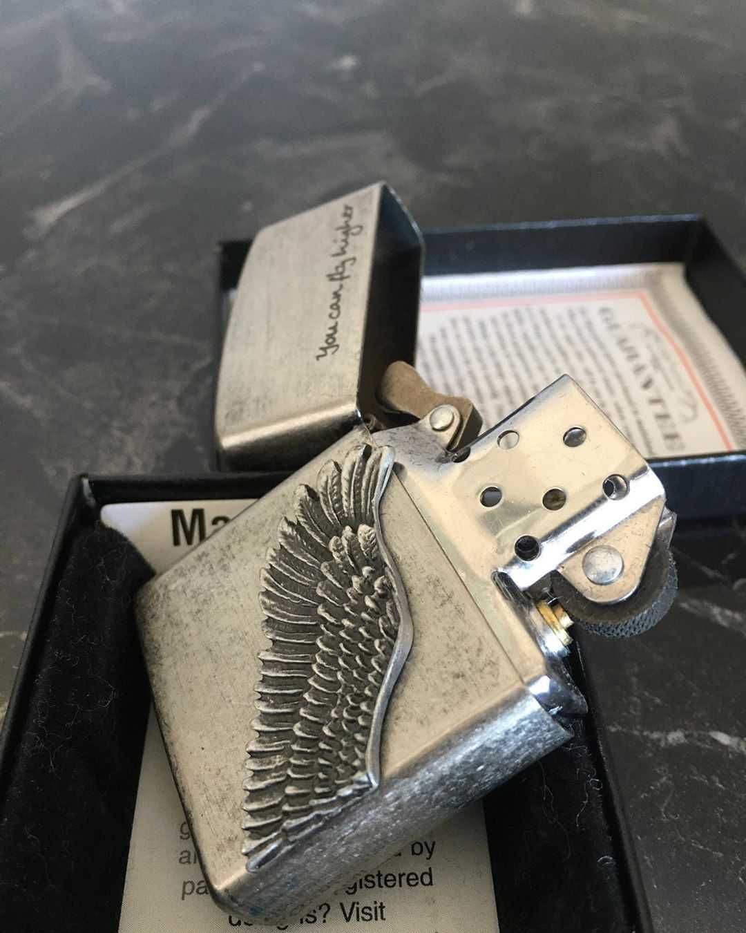 Запальничка Zippo You Can Fly Higher Silver бензинова нова в коробці