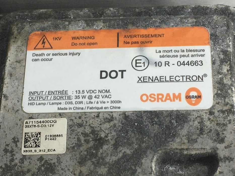 Фара передня ліва LAND ROVER RANGE ROVER EVOQUE L538 2011-2015 (LR0480