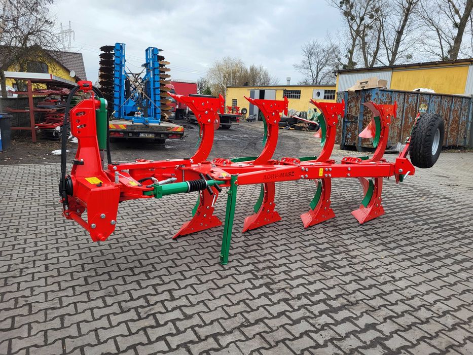 OD REKI Pług Agro-Masz POR 3 4 5 skib nowy odkł. xxl obrotowy resor
