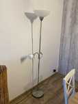 Lampa stojąca chrom