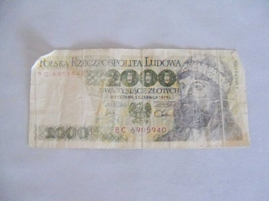 Banknoty i monety PRL