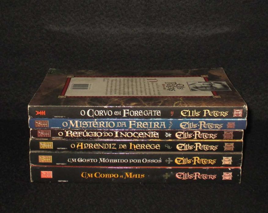 Livros Crónicas do Irmão Cadfael Ellis Peters