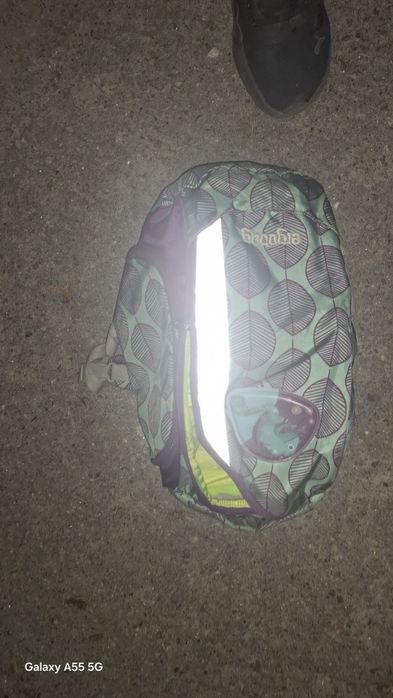 Рюкзак дівчачий зелено фіолетовий