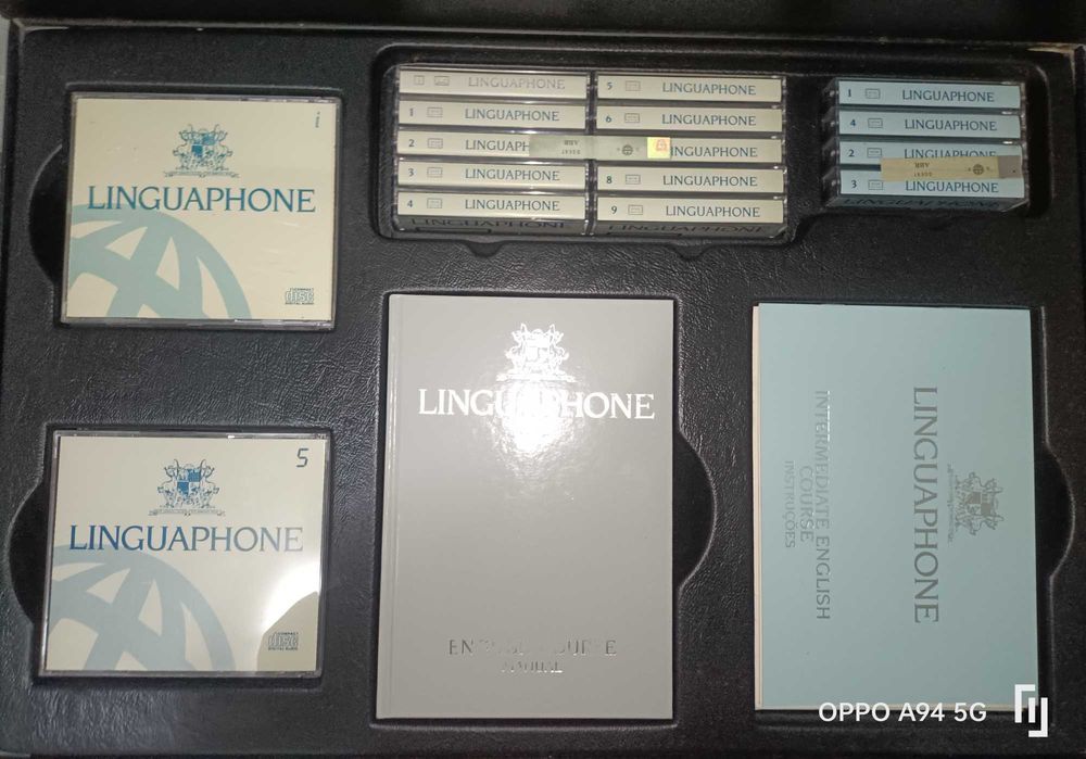 Curso inglês completo cassete DvD