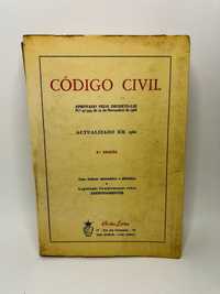 Código Civil Actualizado em 1982 3ª Edição