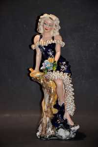 Porcelana Roceram figurka Lola, duża 37cm do kolekcji