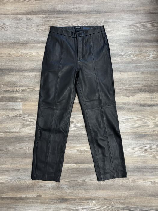 Кожаные брюки Lindex