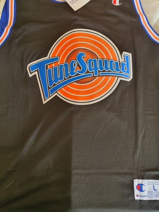 Jersey nba champion jordan space jam preta