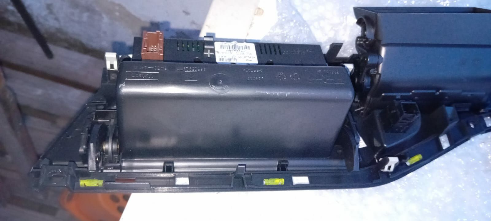 Consola com display - Citroen C5 2009 (carro inglês)