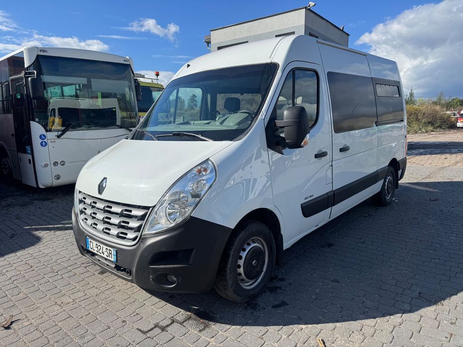 Renault Master Kamper Klima Tył Nawiewy Webasto 2 x Drzwi Przesuwne 6 Osobowy Camper