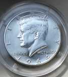 USA 1/2 Dolara 1964 r Kennedy srebro 900