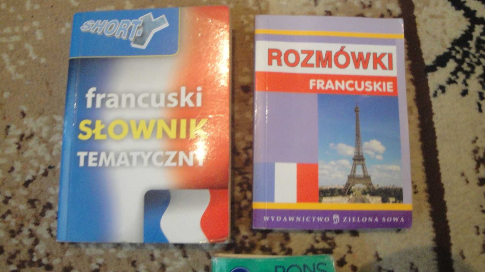 słownik polsko-francuski rozmówki francuskie gramatyka