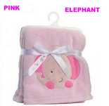 Manta para bebê 100cmx75cm Rosa. Agualva-Cacem