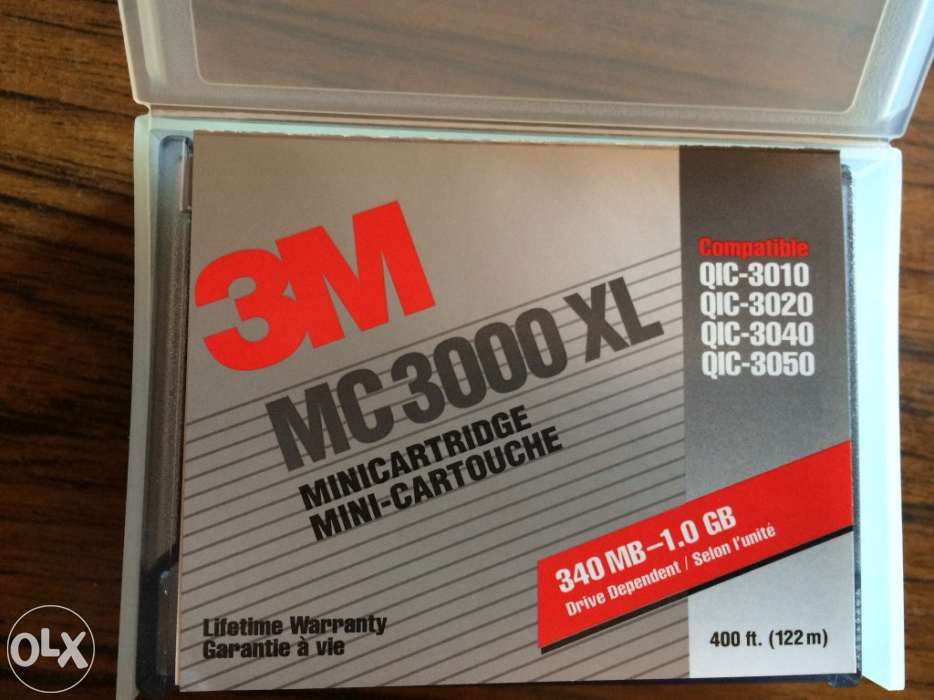 Cartucho de dados MC 3000 XL da 3M (5un.)