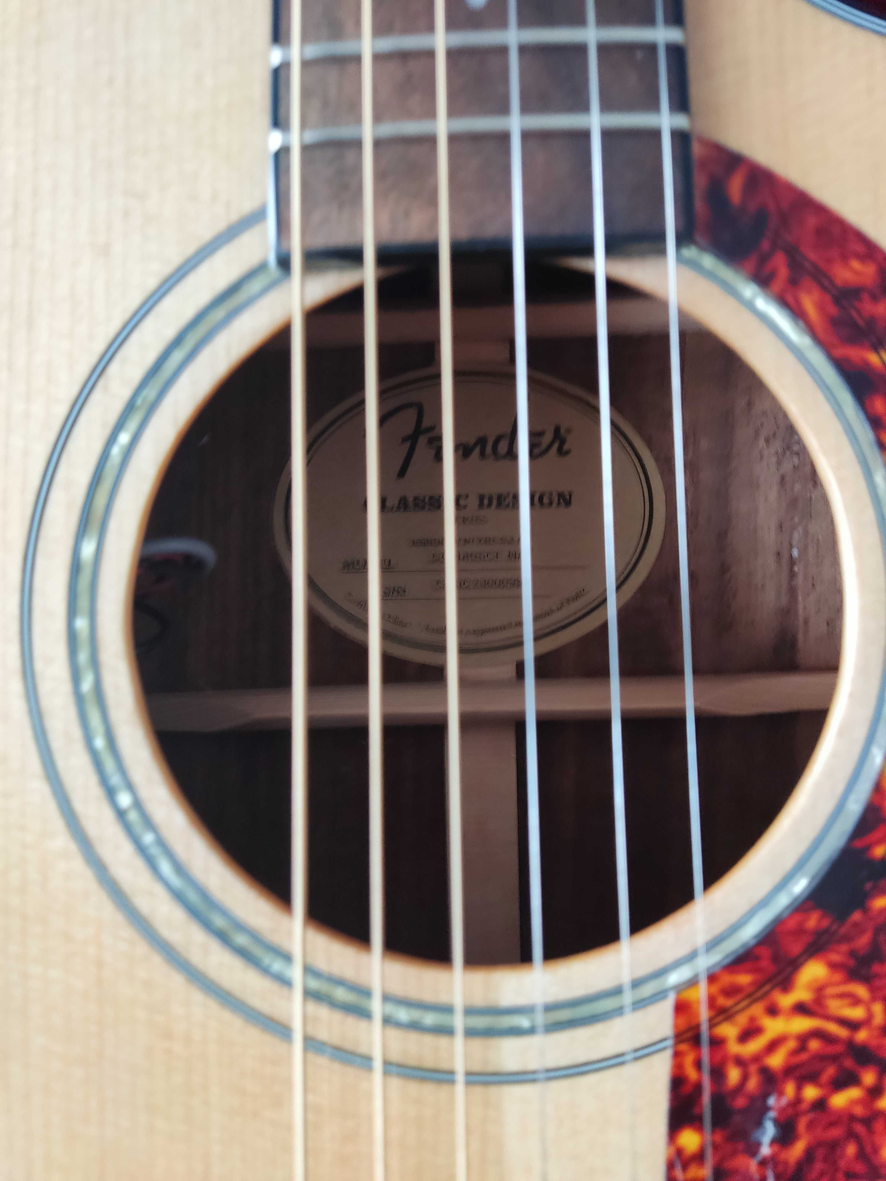 Vendo Fender CC140SCE Concert Natural Com caixa