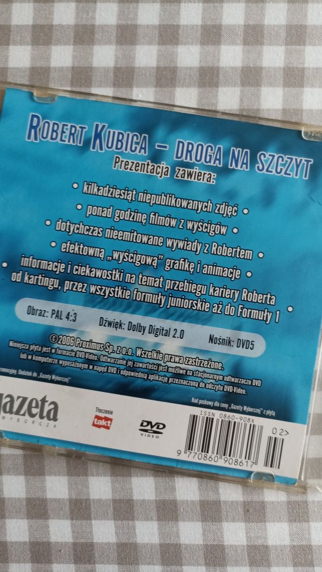 Robert Kubica. Droga na szczyt. film dvd