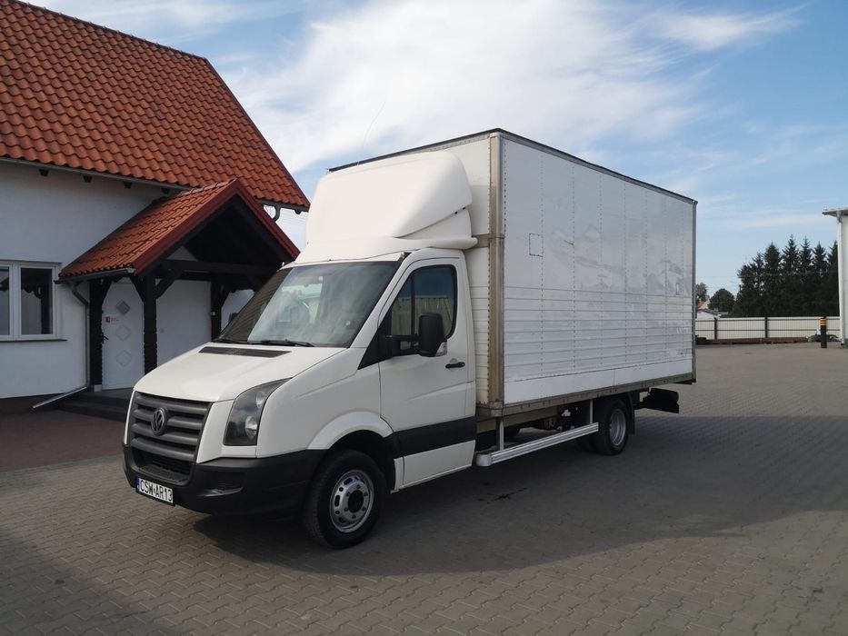 Volkswagen Cafter  Volkswagen VW Crafter 2.5 TDI kontener winda 50 rama