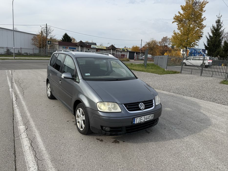 Vw Touran 2.0 Tdi 140 Koni 6 Biegow 7 miejsc alufelgi