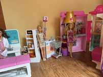 Wielki zestaw barbie / 5 kompletów stan b.dobry -