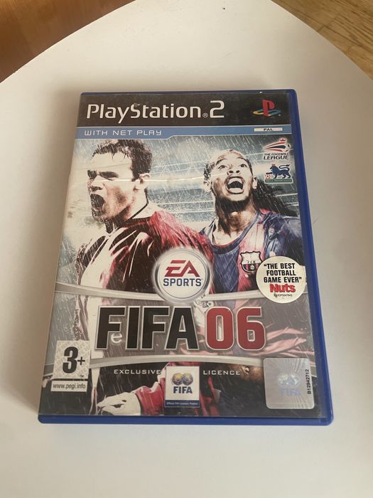 Fifa 06,08,09,street 2. Zestaw 4 gier na konsole ps2