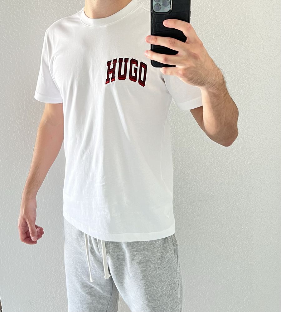 В НАЯВНОСТІ! Футболка Hugo Boss (С М Л ХЛ ХХЛ хуго босс)