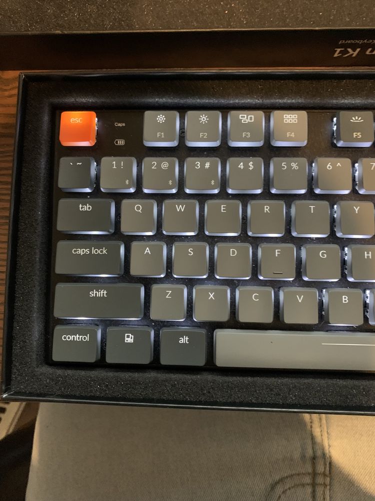 Keychron k1 v2 brown switchs