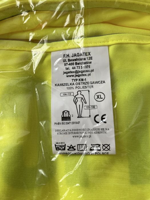 Kamizelka odblaskowa policja