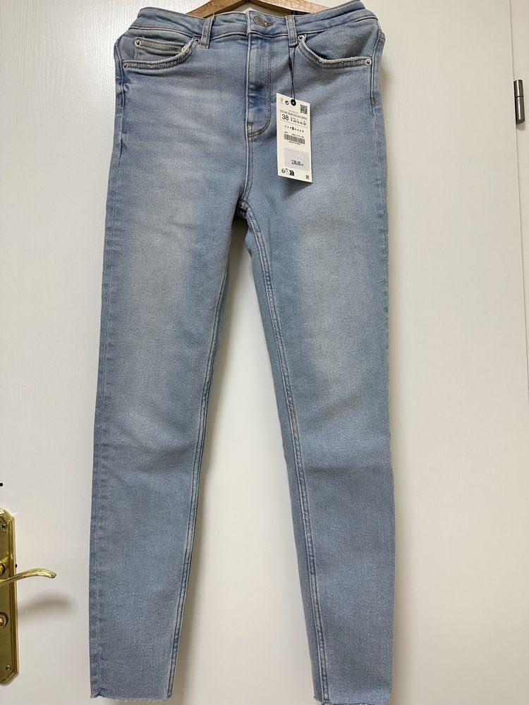 ZARA nowe spodnie jeansowe SKINNY r. 38 w cenie zakupu!