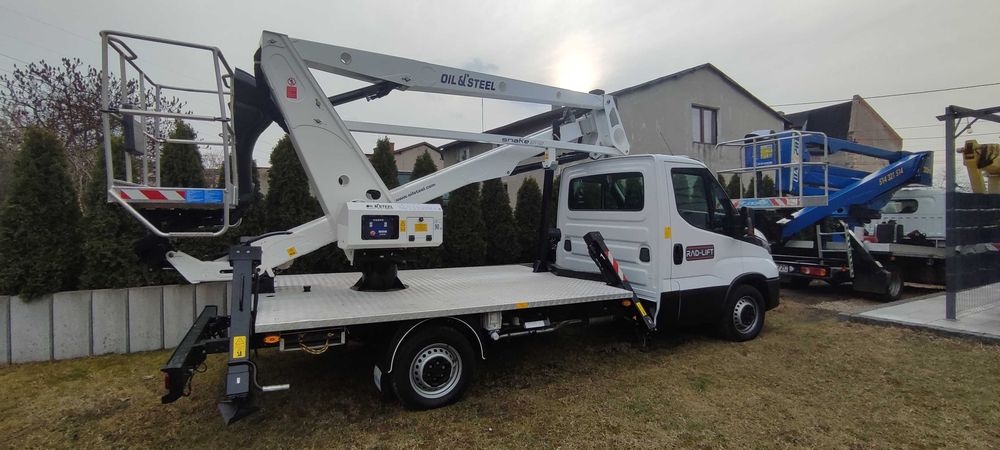 Wynajem zwyżki, podnośnik koszowy 20,21,27m Zabrze