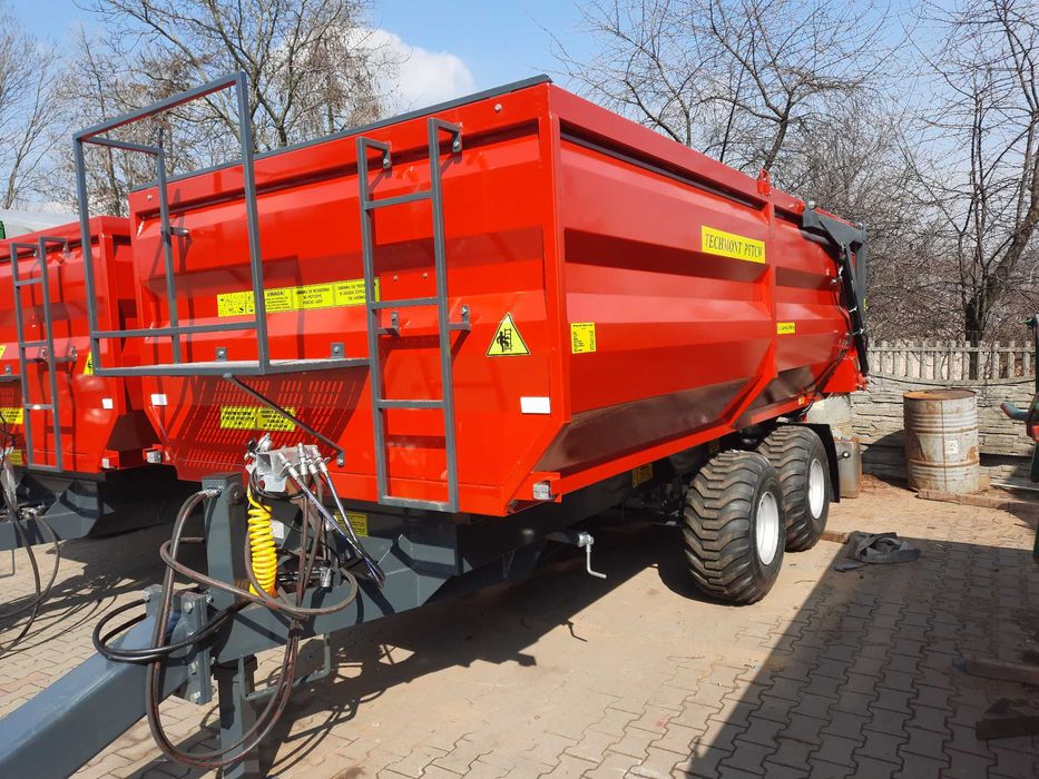 OKAZJA, PROMOCJA Przyczepa TECHMONT Tandem Skorupa 8T