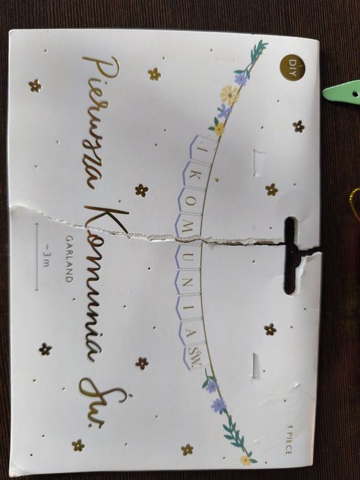 Dekoracje na I Komunię Świętą