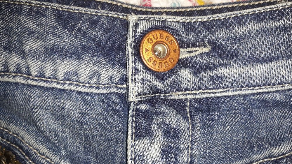 Baixa Preço- Saia Guess de ganga (original)