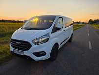 Ford Transit Custom 9 osobowy, I właściciel, I Rej. 02.2019 r. FV23%