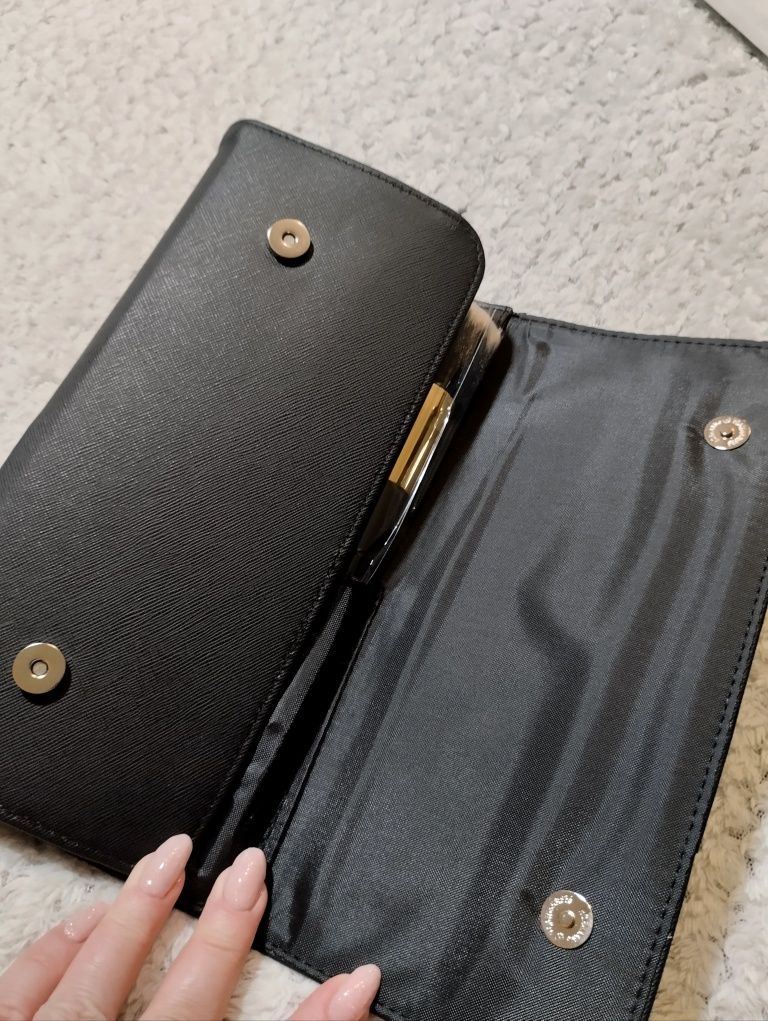 Duży zestaw 12 pędzli do makijażu w czarnym eleganckim etui