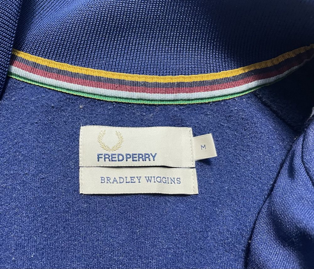 Кофта Бомбер Fred Perry x Bradley Wiggins Оригинал S-M