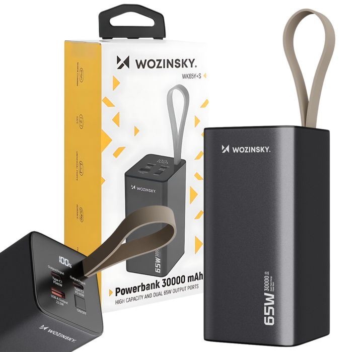 Павербанк wozinsky 30000mha 65w . Павербанк . 30000mha 65w