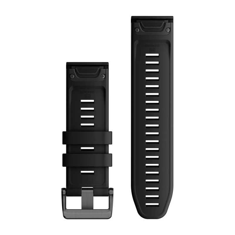 Ремінець Garmin QuickFit 26 Watch Black Silicone •010-13281-00•