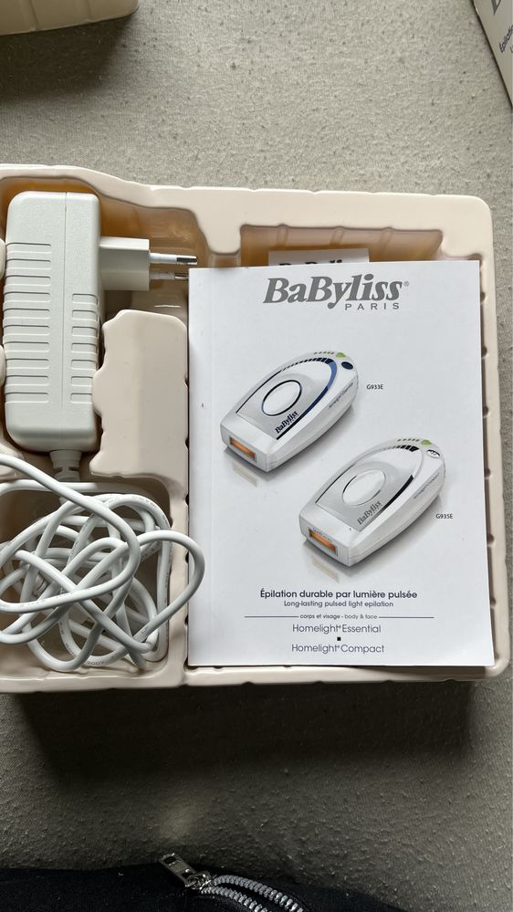 Depilator IPL babyliss paris homelight essential
