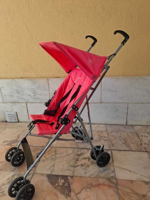 Carrinho bengala zippy rosa