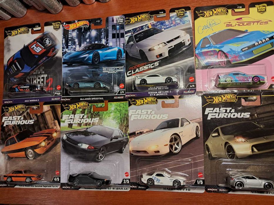 Hotwheels premium хотвилс fast and furious mazda nissan alfa romeo