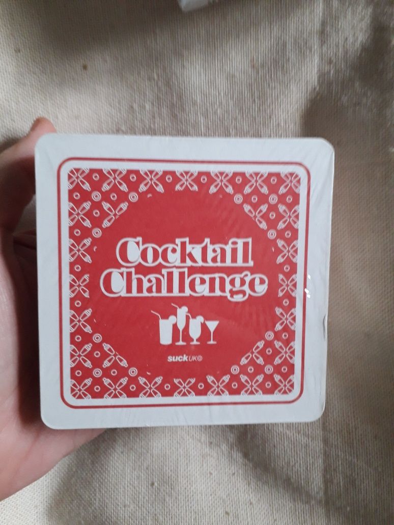 Подставки под напитки, с играми I Love drink