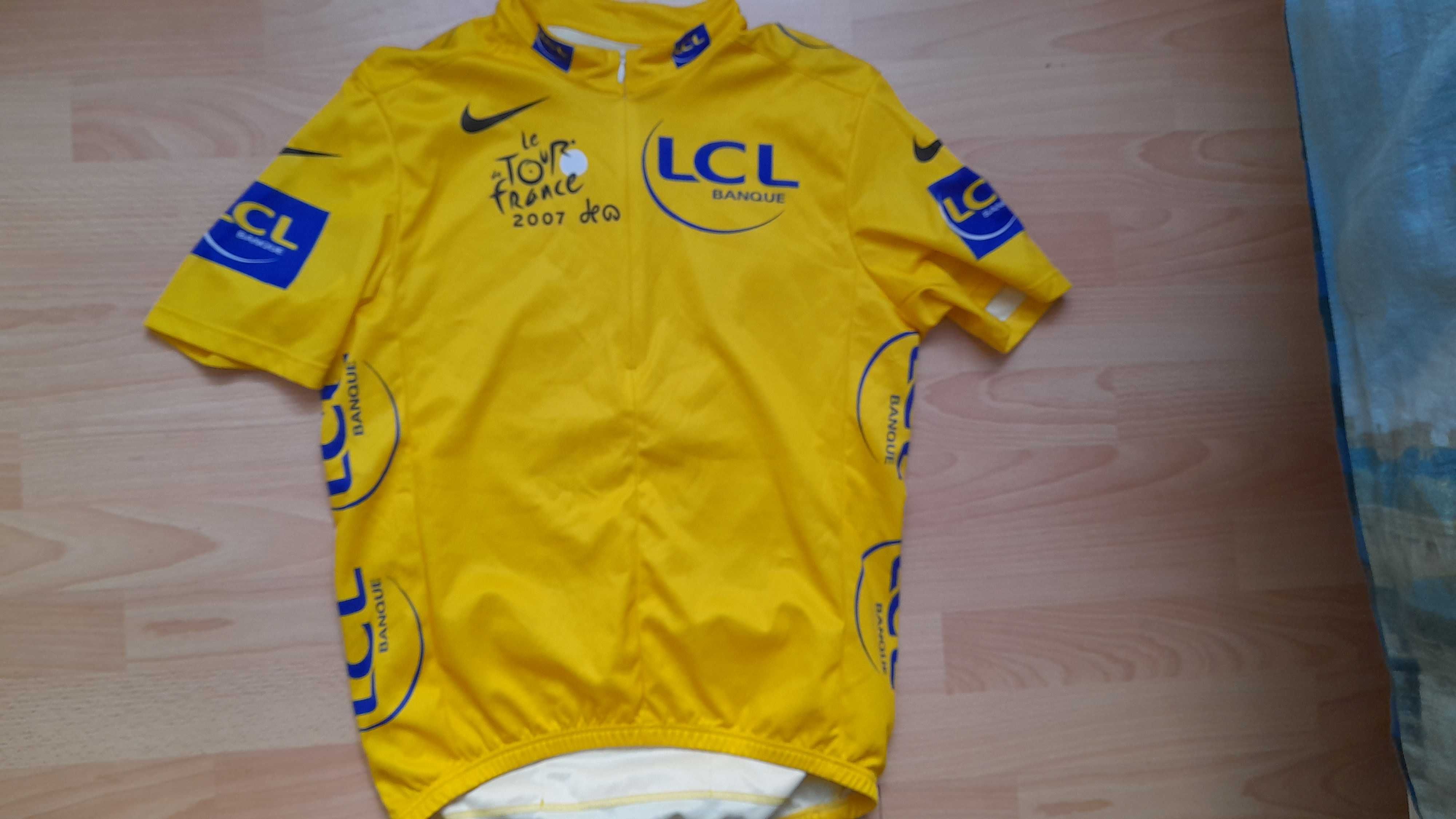 Nike Le Tour De France 2007 t-shirt koszulka rowerowa r. M