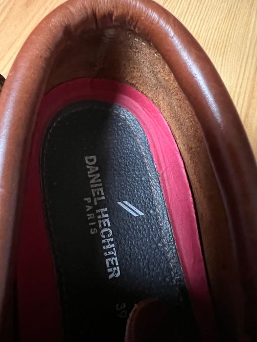 Damskie mokasyny Daniel Hechter z licowanej skóry rozm. 39