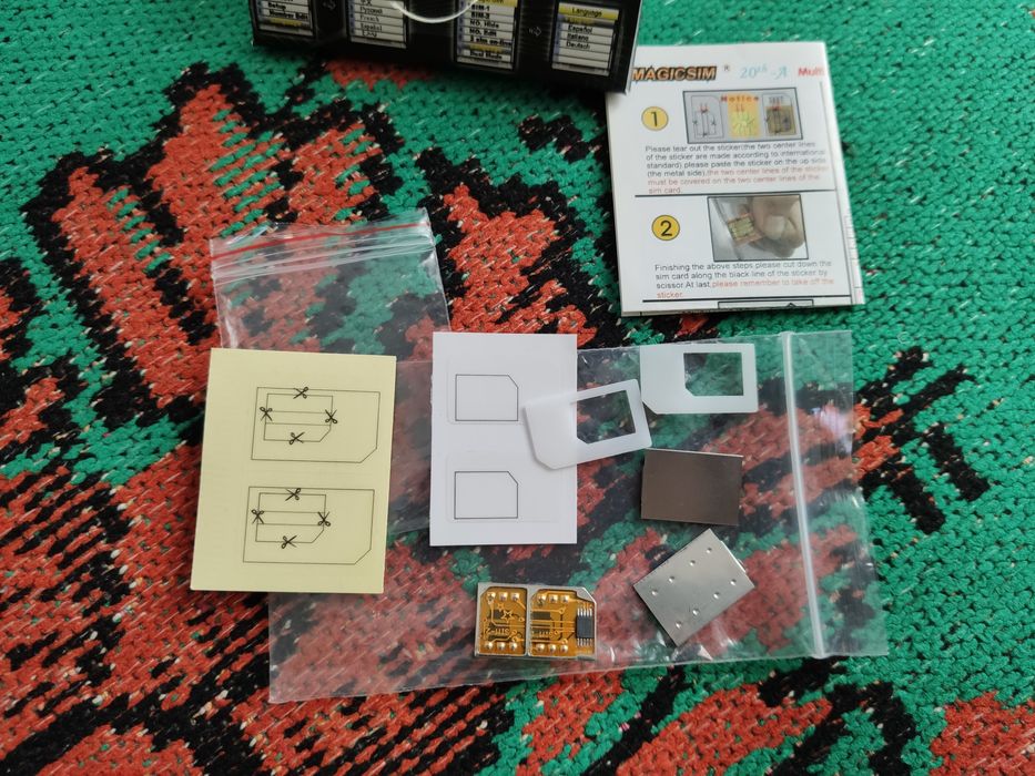 MagicSIM адаптер на дві SIM картки