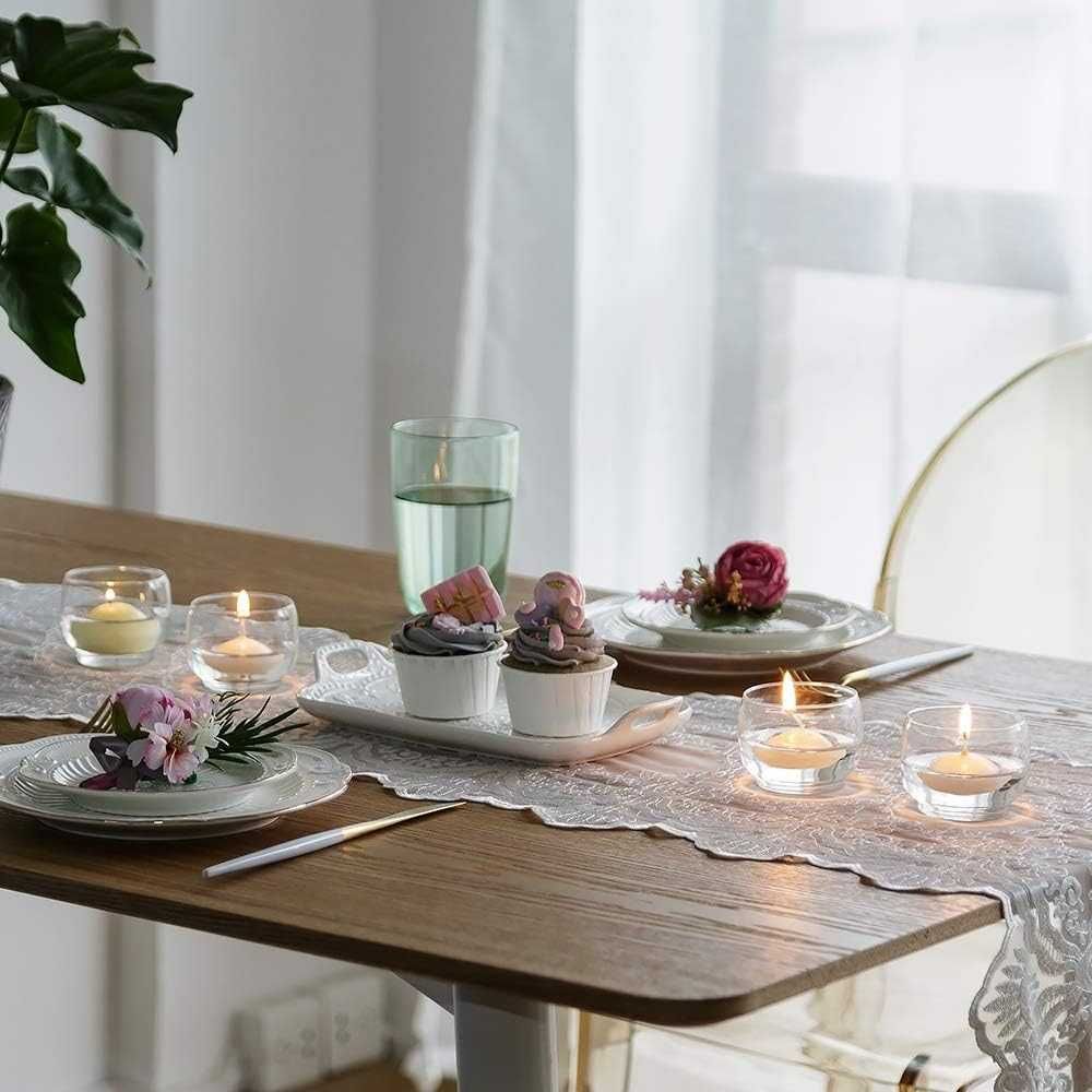 Nowe świeczniki / świecznik szklany / tealight /dekoracja stołu !3693!