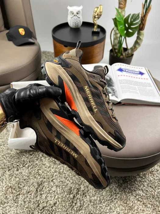 кросівки чоловічі Merrell Moab Speed 2 коричневі трекінгові, спортивні